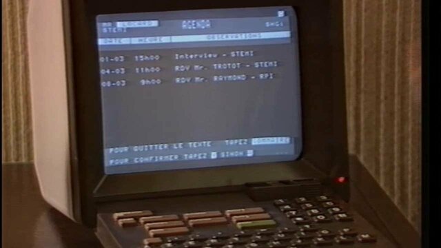 Débuts du Minitel