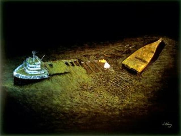 Edmund Fitzgerald sinks
