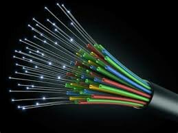 Les premières fibres optiques