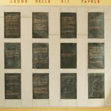 Pubblicazione delle XII Tavole