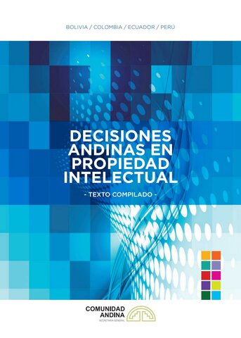 Desorción andina 486 del 2000 establece régimen en propiedad industrial