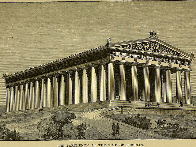 atenas cae en manos turcas.el partenón se transforma en mesquita