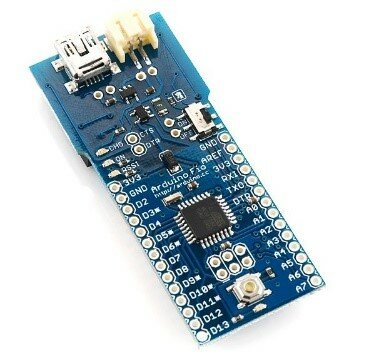 Arduino Fio - Microcontrolador ATmega328V funcionando a 8MHz