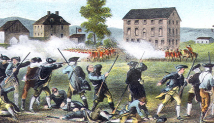 Beginning of Revolutionary War - Lexington Concord Battle
