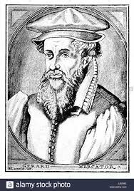 Mercator Publicación del primer plano completo del Mundo