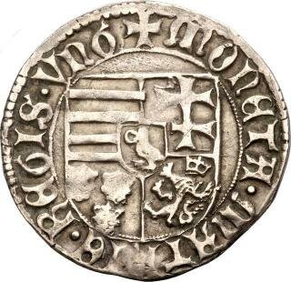 1458-86 Mátyás király állandó ezüstpénz