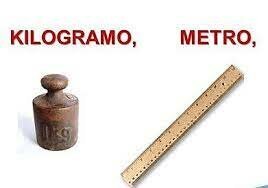Kilogramo y metro