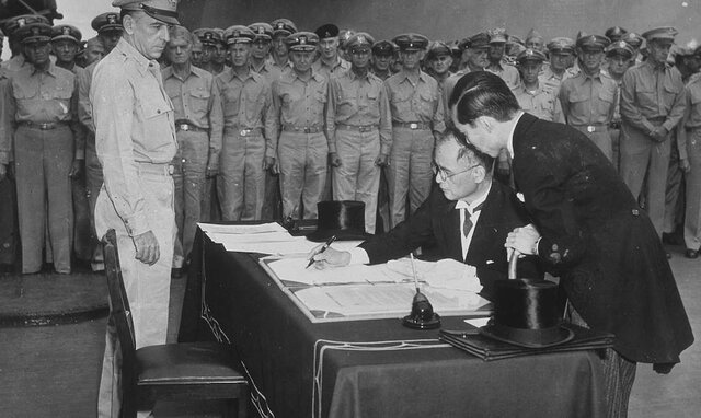 Japon se rinde y fin de la Segunda Guerra Mundial
