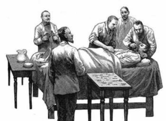 El Descubrimiento y la primera practica de la Anestesia