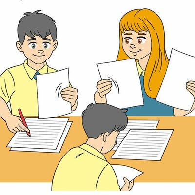 Timeline:  La evaluación y el desarrollo de los aprendizajes