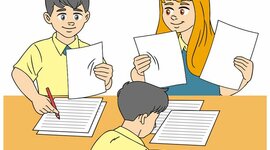 Timeline:  La evaluación y el desarrollo de los aprendizajes