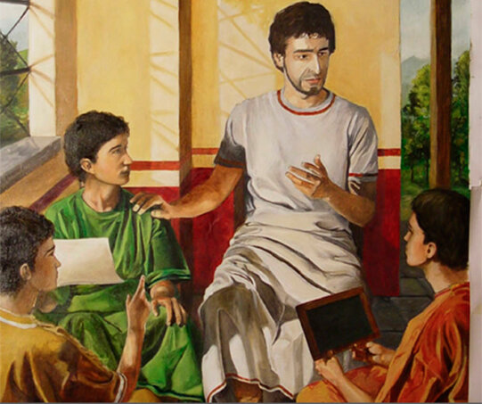 SAN AGUSTIN PROFESOR DE RETÓRICA