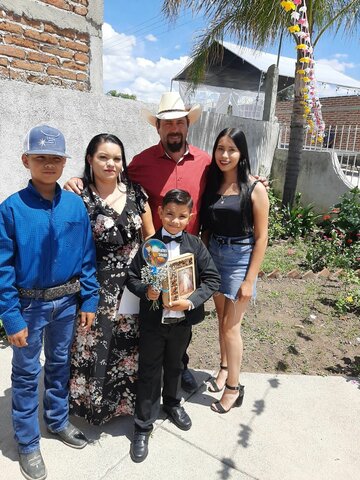 primera comunión de mi hermano