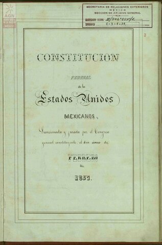 Constitucion de 1857