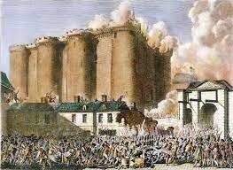 French Revolution. The village occupies the Bastille.