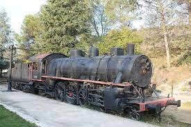 First steam locomotive in the Iberian Peninsula.