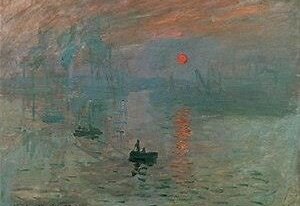 Impresión, sol naciente. Monet