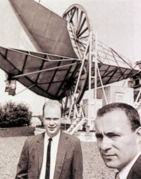 Radiacion cosmica del fondo de microondas (Wilson y Penzias)