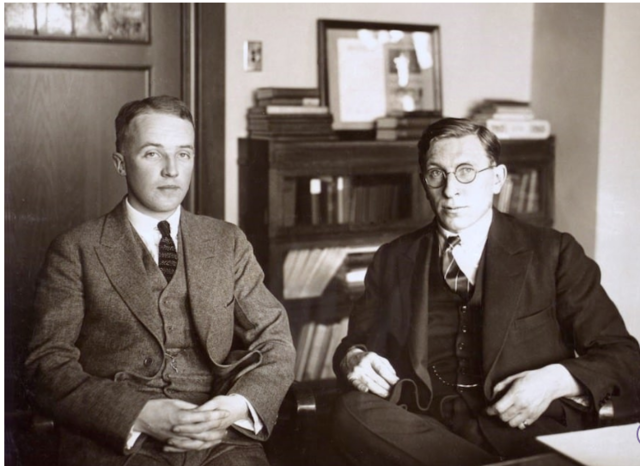 Frederick Banting y Charles Herbert Best