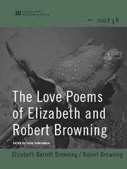 love poems of Elizabeth and Robert Browning