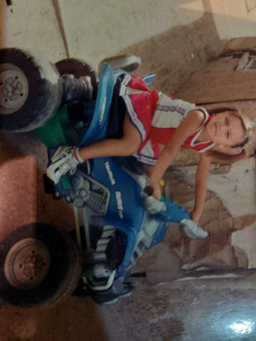 Me compraron una moto