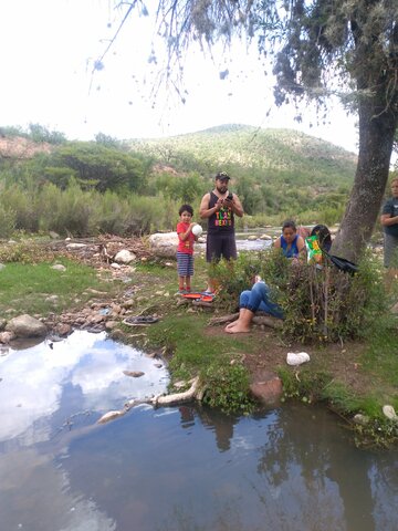 En Durango de día de campo con la familia