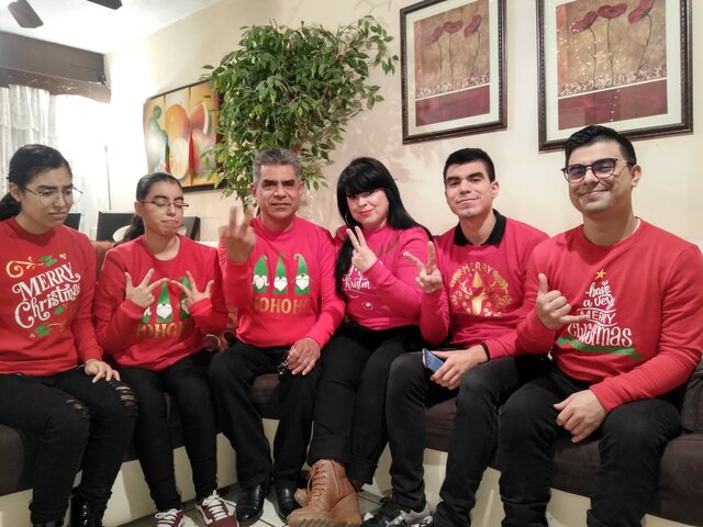 Un momento de paz... Y comida