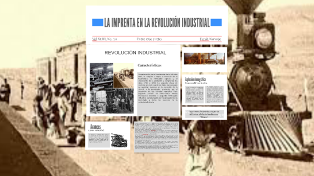 La revolución industrial: La impresión en masa