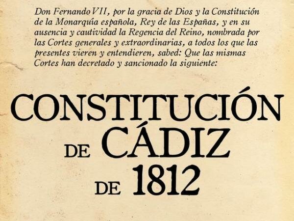 Primera Cosntitució democràtica 1812