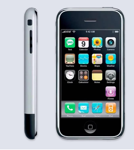 Arrivée du premier IPhone
