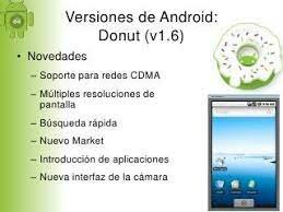 Android 1.6 Donut - Nivel de API 4