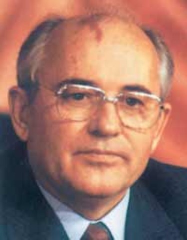 Michail Gorbatsjov...