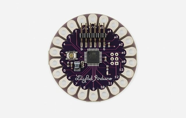 Arduino Lilypad --- Microcontrolador ATMega328V