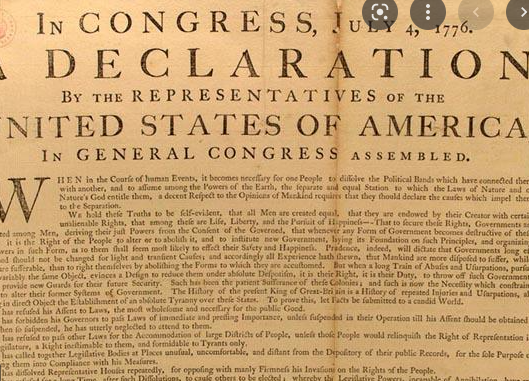 Declaration Of Independence