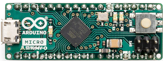 Arduino Micro - Microcontrolador ATmega32U4