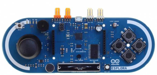 Arduino Esplora - Microcontrolador Atmega32U4 AVR