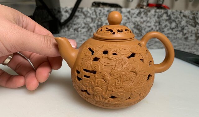 the first teapot