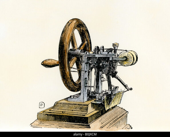 Invención de ia máquina de coser