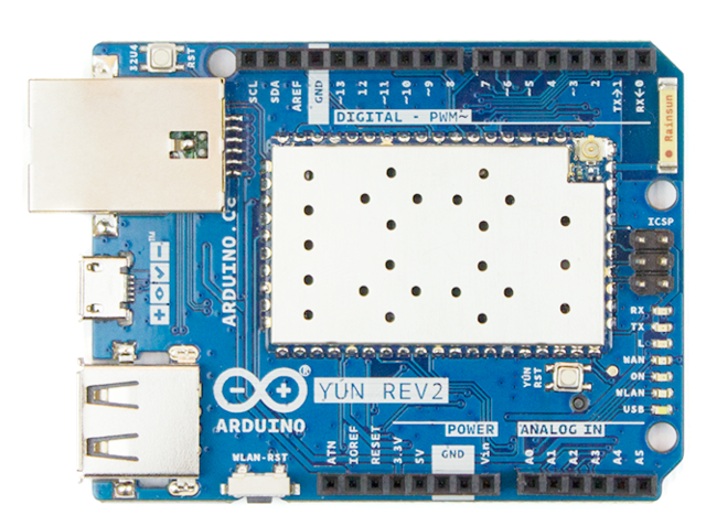 Arduino Yun --- Microcontrolador ATMega32u4