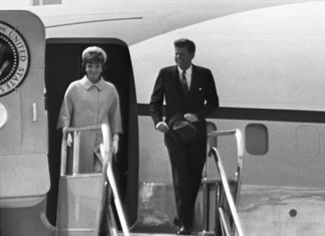 11:39 A.M. Kennedy arrives in Dallas