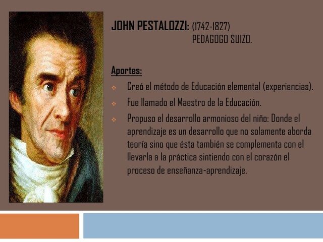 Juan enrique Pestalozzi (1746-1827)
