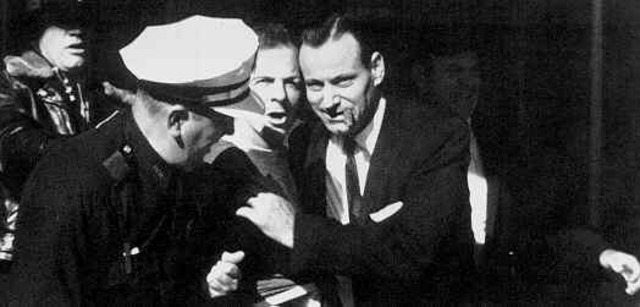 1:50 P.M. Oswald arrested at Texas Theatre