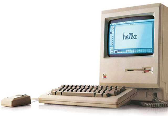 El lanzamiento oficial del ordenador Macintosh