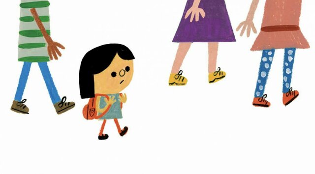 Primer dia d'escola primària