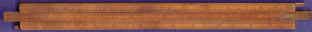 Règle à calculs de William Oughtred