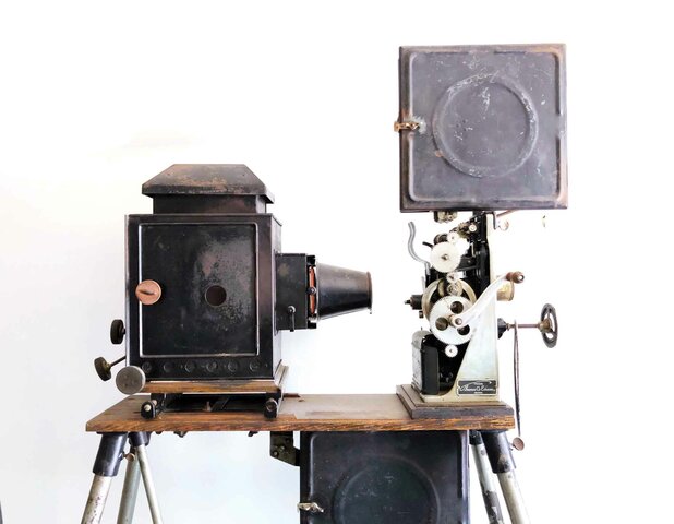 Edison's projector 1896