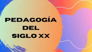 Dependencia de la pedagogía  con la psicología siglo XX.