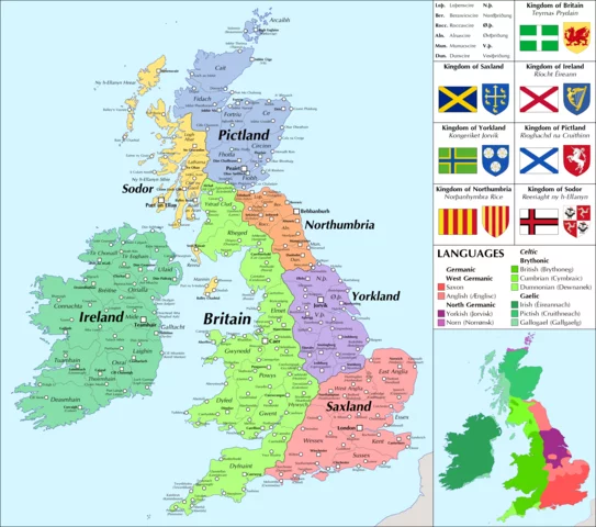 Anglo-saxons invasion