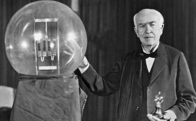 Bombilla de luz 1809