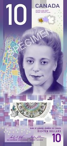 Viola Desmond $10 Note